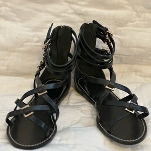 Tory Burch black sandals